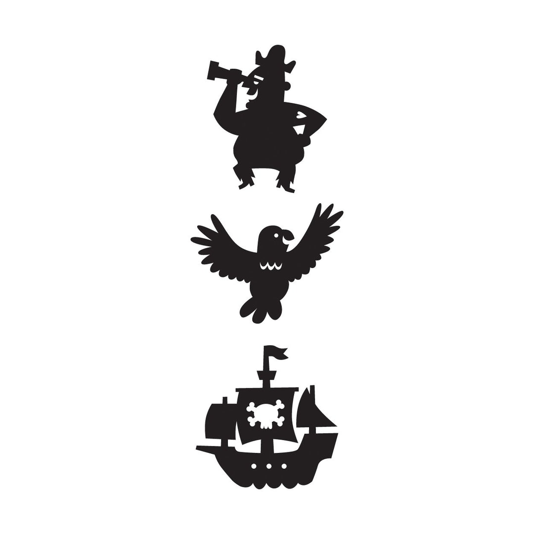 Mudpuppy Pirate Adventures! Shadow Puppets