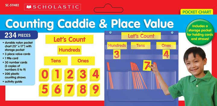 Scholastic Counting Caddie and Place Value Pocket Chart
