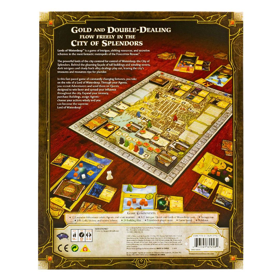 Wizards of the Coast Dungeons & Dragons: Lords of Waterdeep Board Game