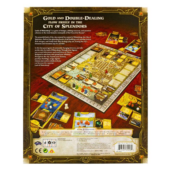 Wizards of the Coast Dungeons & Dragons: Lords of Waterdeep Board Game