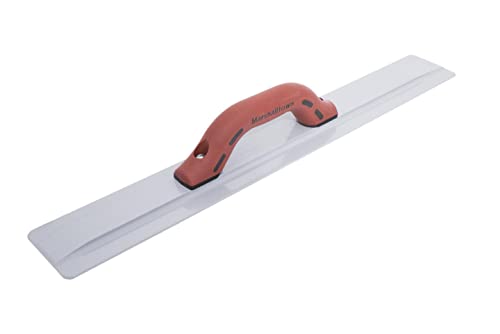 MARSHALLTOWN 20 Inch Beveled End Magnesium Hand Float, Concrete, 20 Inches, DuraSoft Handle, Cast Magnesium Blade, Made in the USA, 146D