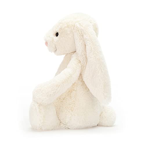 Jellycat Bashful Cream Bunny Stuffed Animal, Large, 15 inches