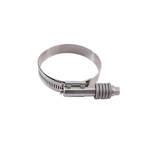 Mishimoto - MMCLAMP-CTWG-66 Constant Tension Worm Gear Clamp, 1.77"-2.60" (45mm-66mm) Silver