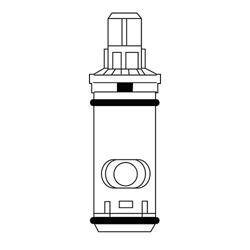MOEN 1248 2 Handle Replacement Cartridge, No Size, Unfinished
