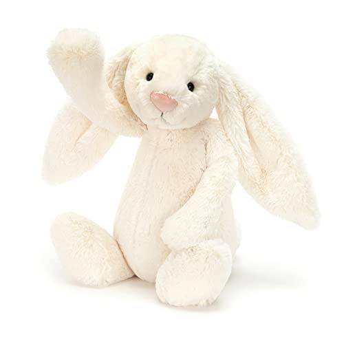 Jellycat Bashful Cream Bunny Stuffed Animal, Large, 15 inches