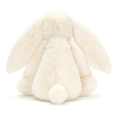 Jellycat Bashful Cream Bunny Stuffed Animal, Large, 15 inches