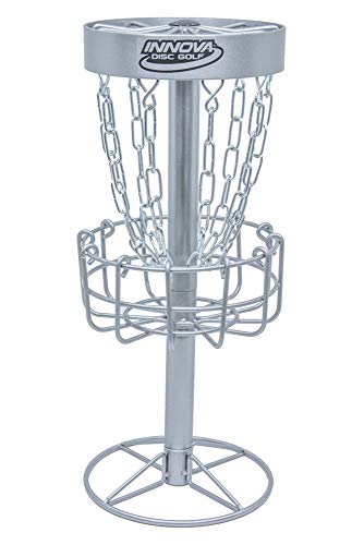 Innova Desktop Discatcher Mini Disc Golf Basket - Silver