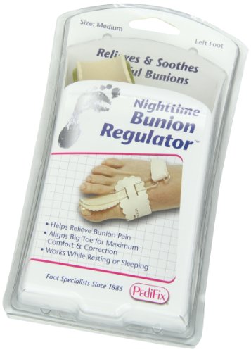 PediFix Nighttime Bunion Regulator, Left, Medium