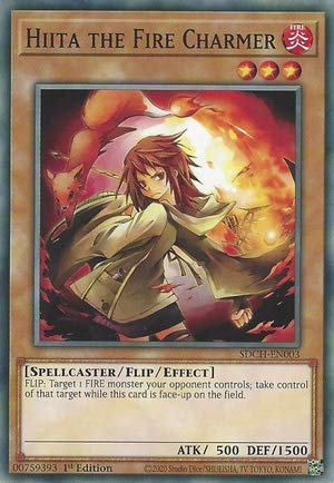 Hiita The Fire Charmer - SDCH-EN003 - Common - 1st Edition