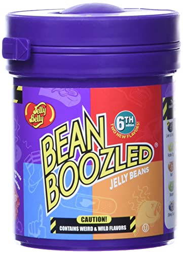 Jelly Belly BeanBoozled Mystery Bean Jelly Bean Dispenser, 4th Edition, Assorted Flavors, 3.5-oz