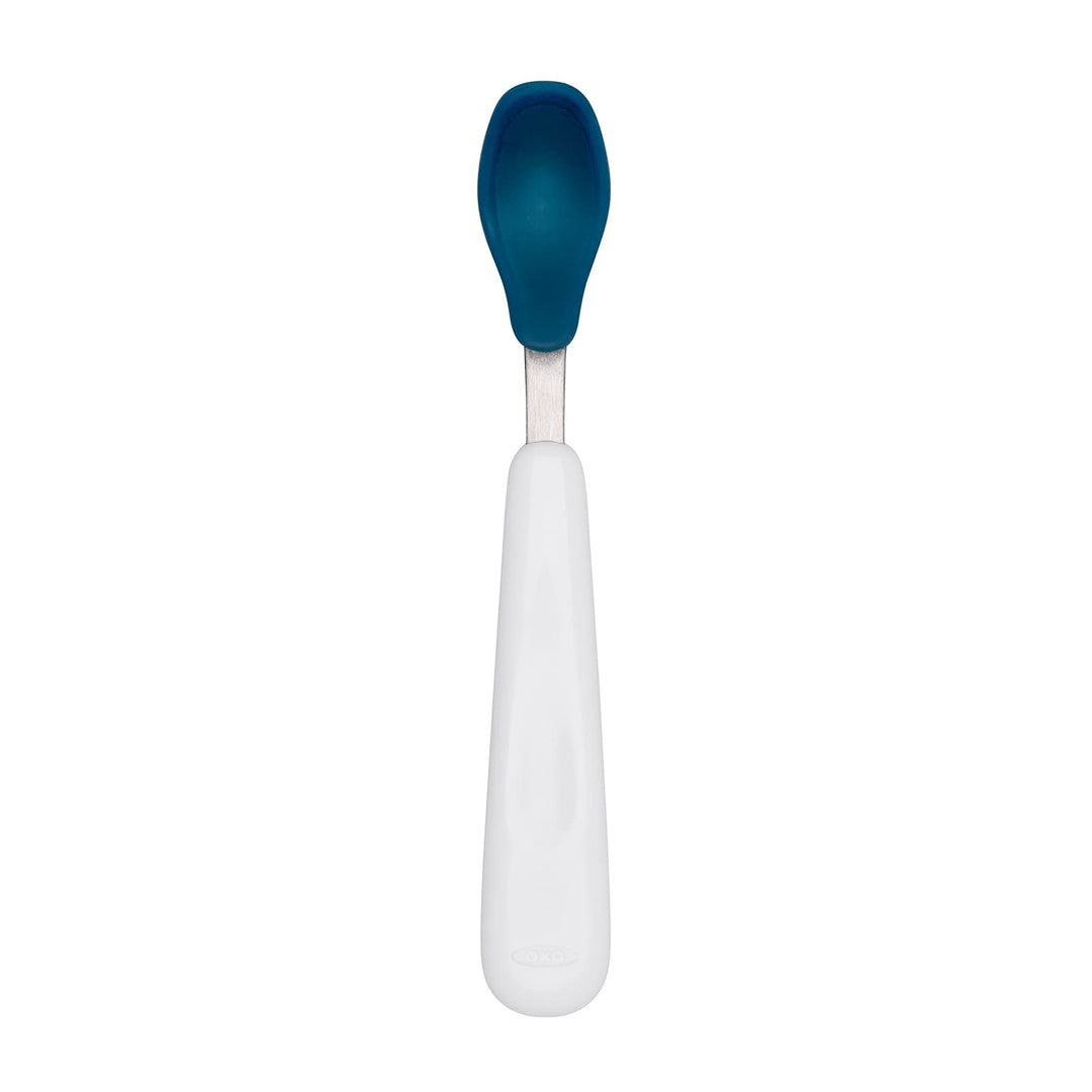 OXO Tot On-the-Go Feeding Spoon with Travel Case - Navy