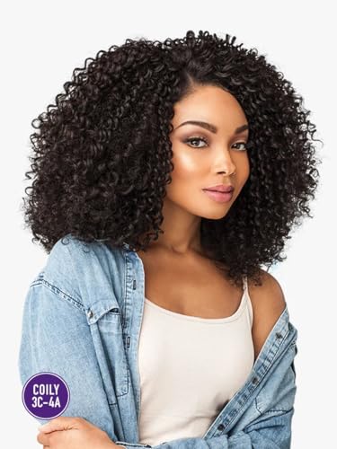 Sensationnel Synthetic Lace Front Wig Empress Edge Curls Kinks & Co The Rule Breaker (1B)