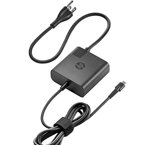 HP 925740-002 USB Type-C Ac Adapter For:HP Spectre x360 13-AE015DX, 100% Compatible with HP Part Number: 860065-002, 860209-850, 925740-002, TPN-CA06, 1588-3003, HU10674-16024