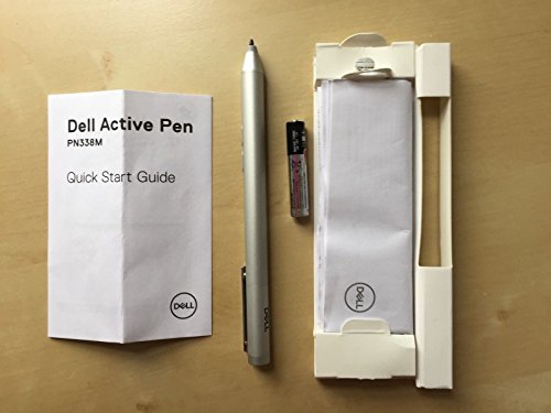 Dell Active Pen Stylus, Silver PN338M for Dell Inspiron 13 and Inspiron 15 2-in-1 (Touch Screen Models Only Must Support Active Pen)