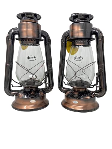 Dietz #20 Junior Oil Burning Lantern (Bronze) 2 Pack