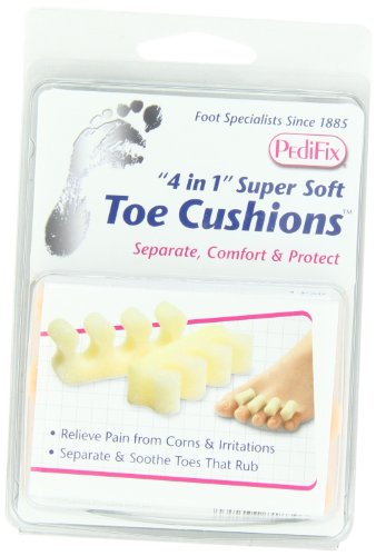 PediFix '4 In 1' Super Soft Toe Cushions, 2 Count