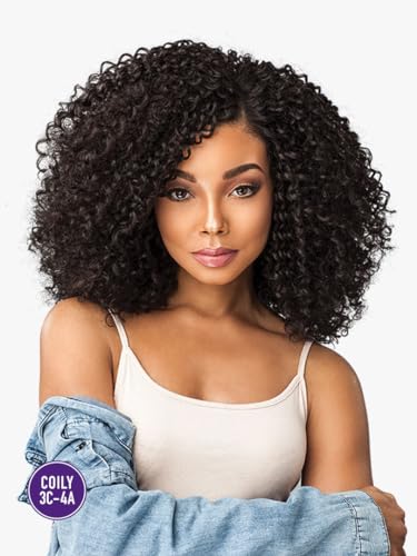 Sensationnel Synthetic Lace Front Wig Empress Edge Curls Kinks & Co The Rule Breaker (1B)