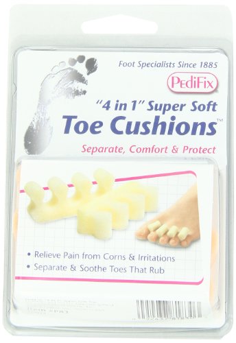 PediFix '4 In 1' Super Soft Toe Cushions, 2 Count