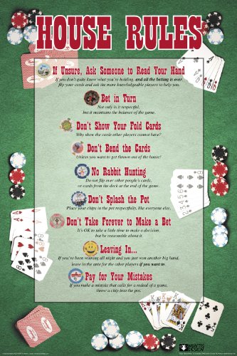 NMR/Aquarius House Rules Poker Poster