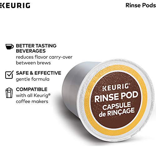 Keurig Pods Reduces Flavor Carry Over, Compatible Classic/1.0 & 2.0 K-Cup Coffee Makers, Original Version