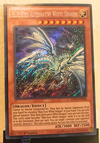 Blue-Eyes Alternative White Dragon - MVP1-ENS46 - Secret Rare - 1st Edition