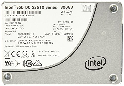 Intel DC S3610 Series Solid State Drive - Internal (SSDSC2BX800G401)