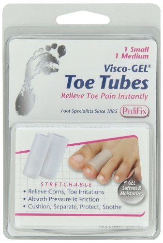 PediFix Visco-gel All-gel Toe/finger Tube - Mixed, 2-Count