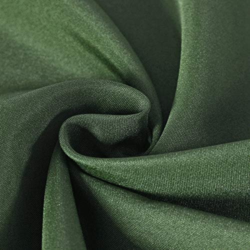 Cupuamon Square Tablecloth 52x52 inch Washable Polyester Fabric Table Cloth for Wedding Party Dining Banquet Decoration（52x52,Willow）