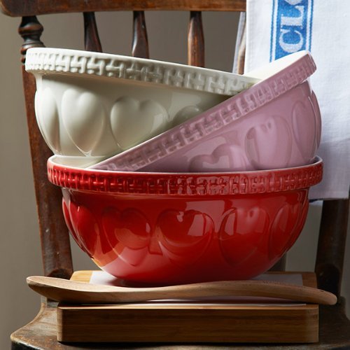 Mason Cash Chip Resistant Earthenware S12 Red Mixing Bowl, 29 x 29 x 14 cm