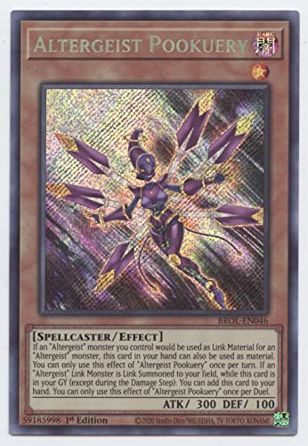 Altergeist Pookuery - BROL-EN046 - Secret Rare - 1st Edition