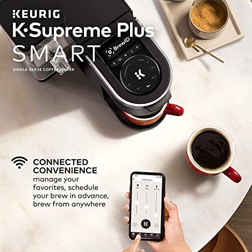 Keurig® K-Supreme Plus SMART Single Serve K-Cup Pod Coffee Maker, Black