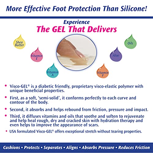 PediFix Visco-gel Hammer Toe Cushion, Small Left