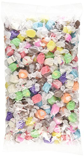 Sweet Candy Original Salt Water Taffy Assortment - Delicious Chewy Candy - Individually Wrapped - Classic Nostalgic Candies- 3LB - Approximately 210 Pieces