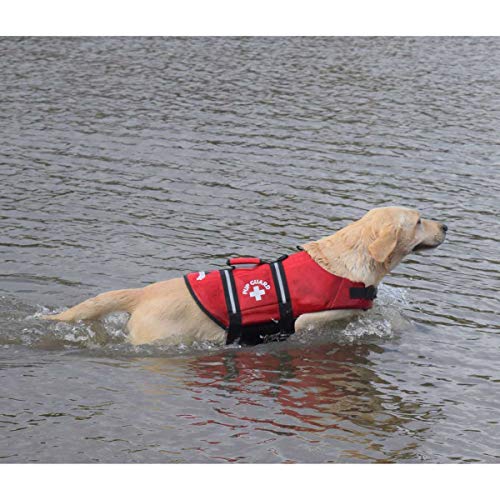 Travelin K9 Pup Guard Adjustable Strap Waterproof Dog Life Jacket - Small