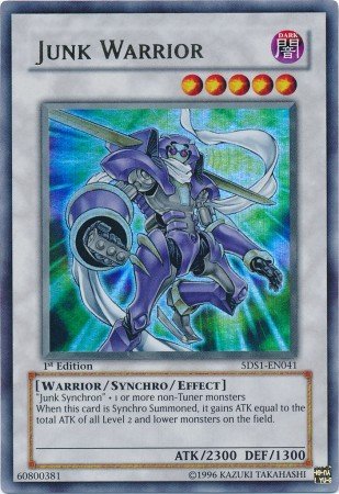 Yu-Gi-Oh! - Junk Warrior (5DS1-EN041) - 5Ds Starter Deck - Unlimited Edition - Common