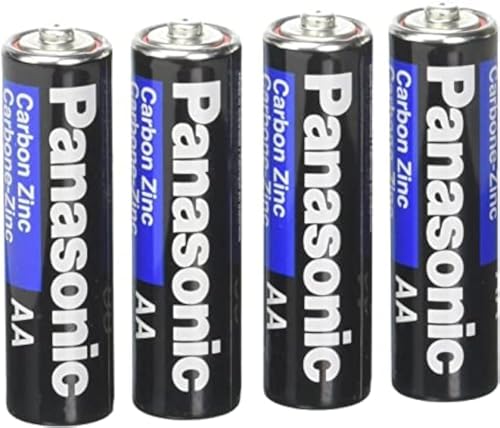 4pc Panasonic AA Batteries Super Heavy Duty Power Carbon Zinc Double A Battery 1.5v