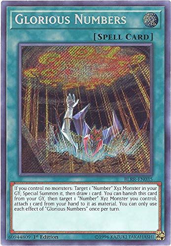 Glorious Numbers - BLRR-EN035 - Secret Rare - 1st Edition