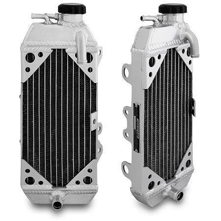 Mishimoto MMDB-KTM3-08LX Dirt Bike Aluminum Radiator Compatible With KTM KTM 08-11 KTM 250EXCF 11-12 350SXF 09-11 400EXC