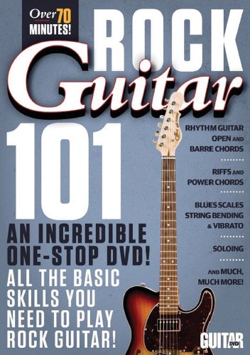 Guitar World -- Rock Guitar 101: An Incredible One-Stop DVD! All the Basic Skills You Need to Play Rock Guitar!, DVD