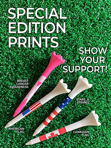 2-3/4" Pride Performance Golf Tees, USA Flag, 100 Count