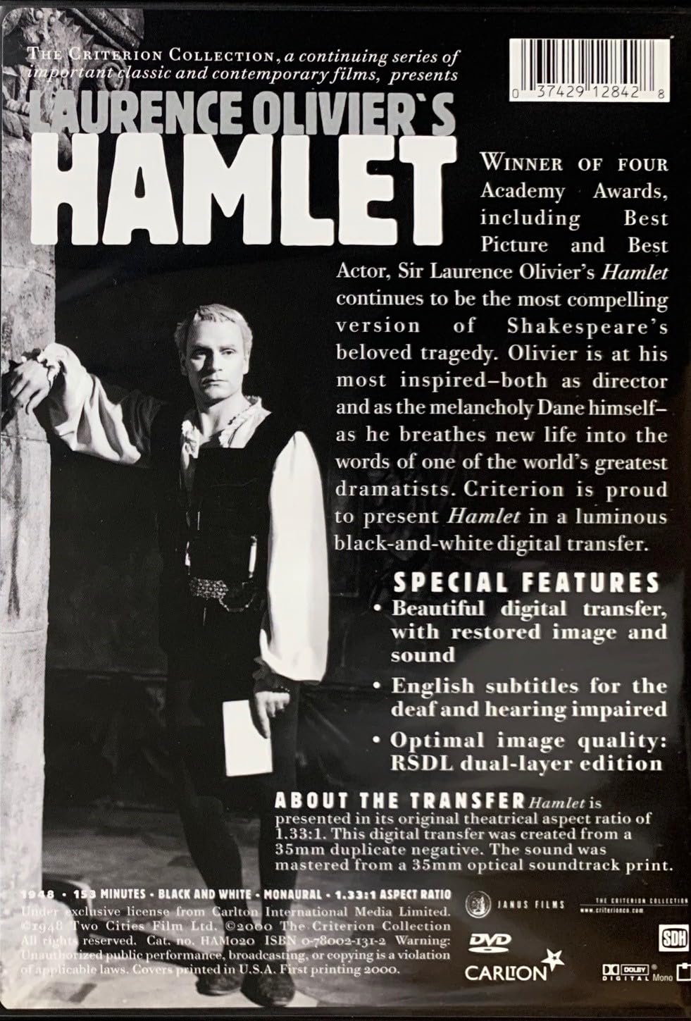 Hamlet (The Criterion Collection)