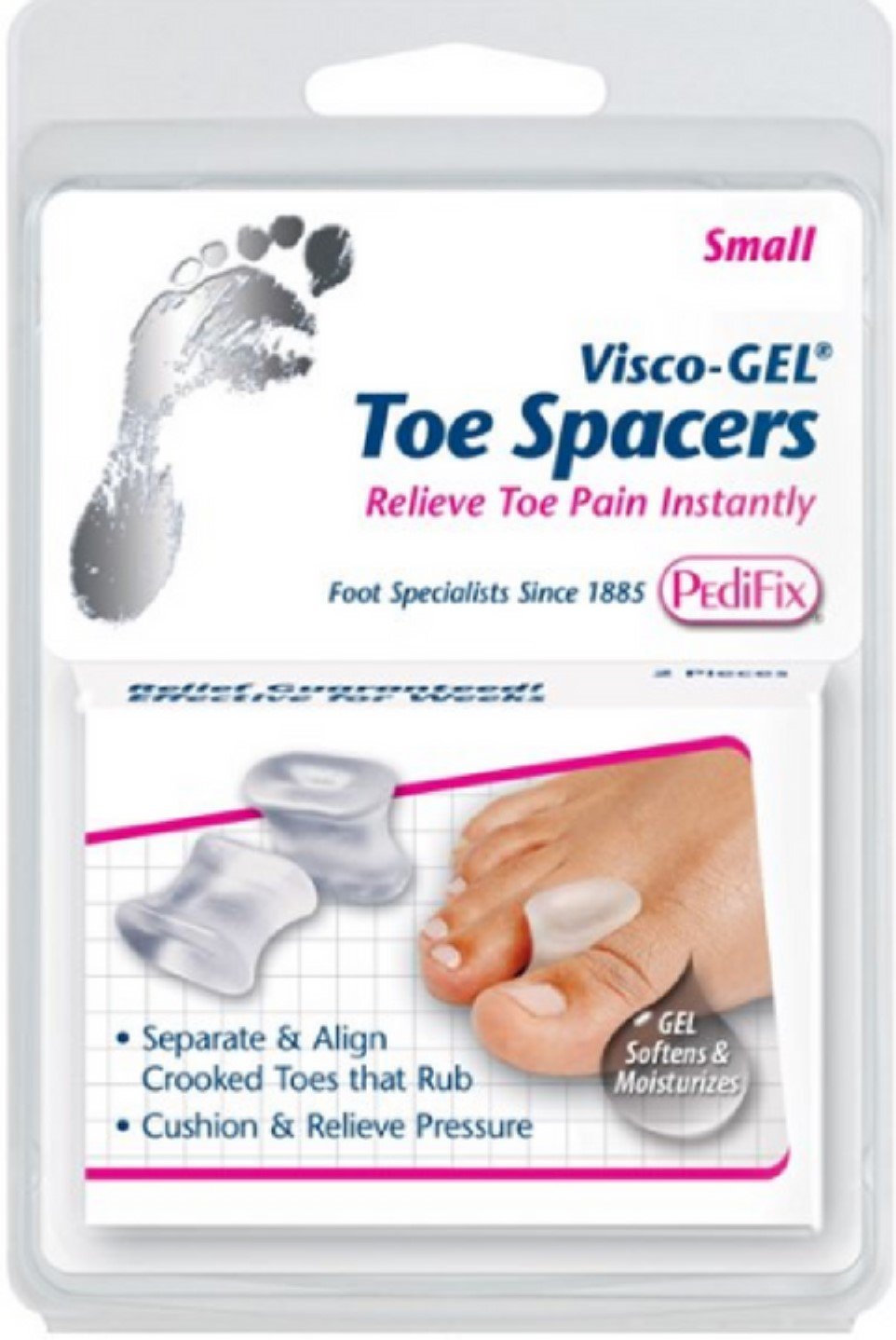 PediFix Visco-Gel Toe Spacers - Small